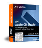 A4 Audio CD Studio Screenshot